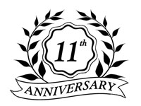May & May, P.C. 11 year anniversary seal